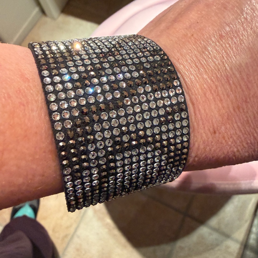 Swarovski cuff bracelet